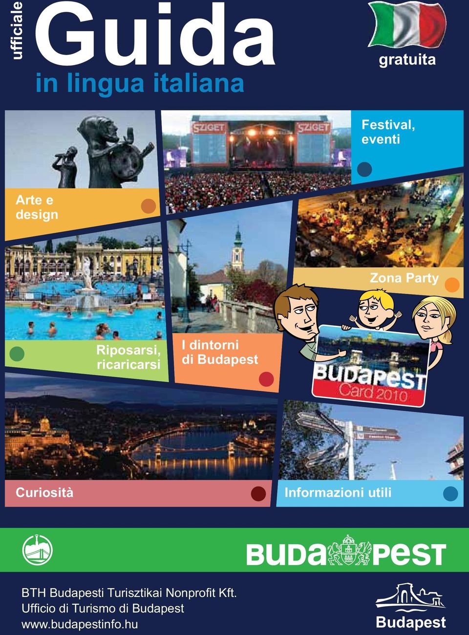Budapest Curiosità Informazioni utili BTH Budapesti Turisztikai