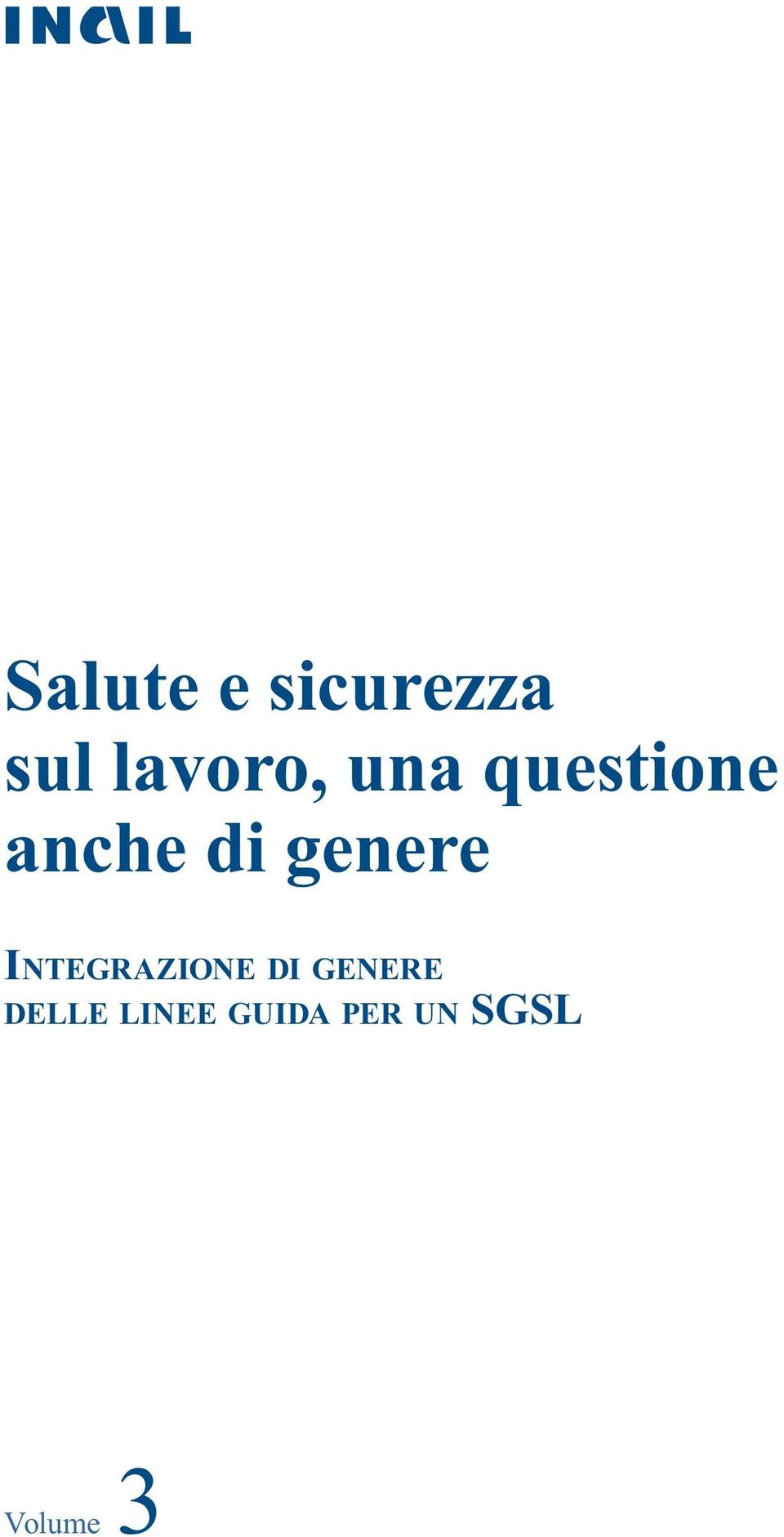 INTEGRAZIONE DI GENERE DELLE