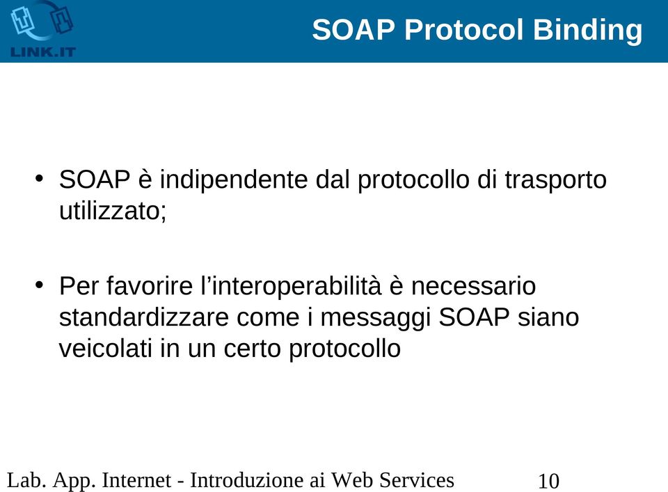 interoperabilità è necessario standardizzare come