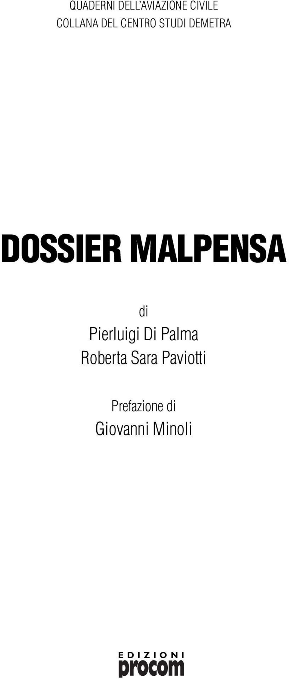 MALPENSA di Pierluigi Di Palma Roberta