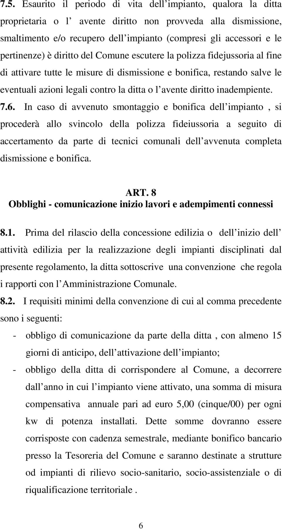 diritto inadempiente. 7.6.