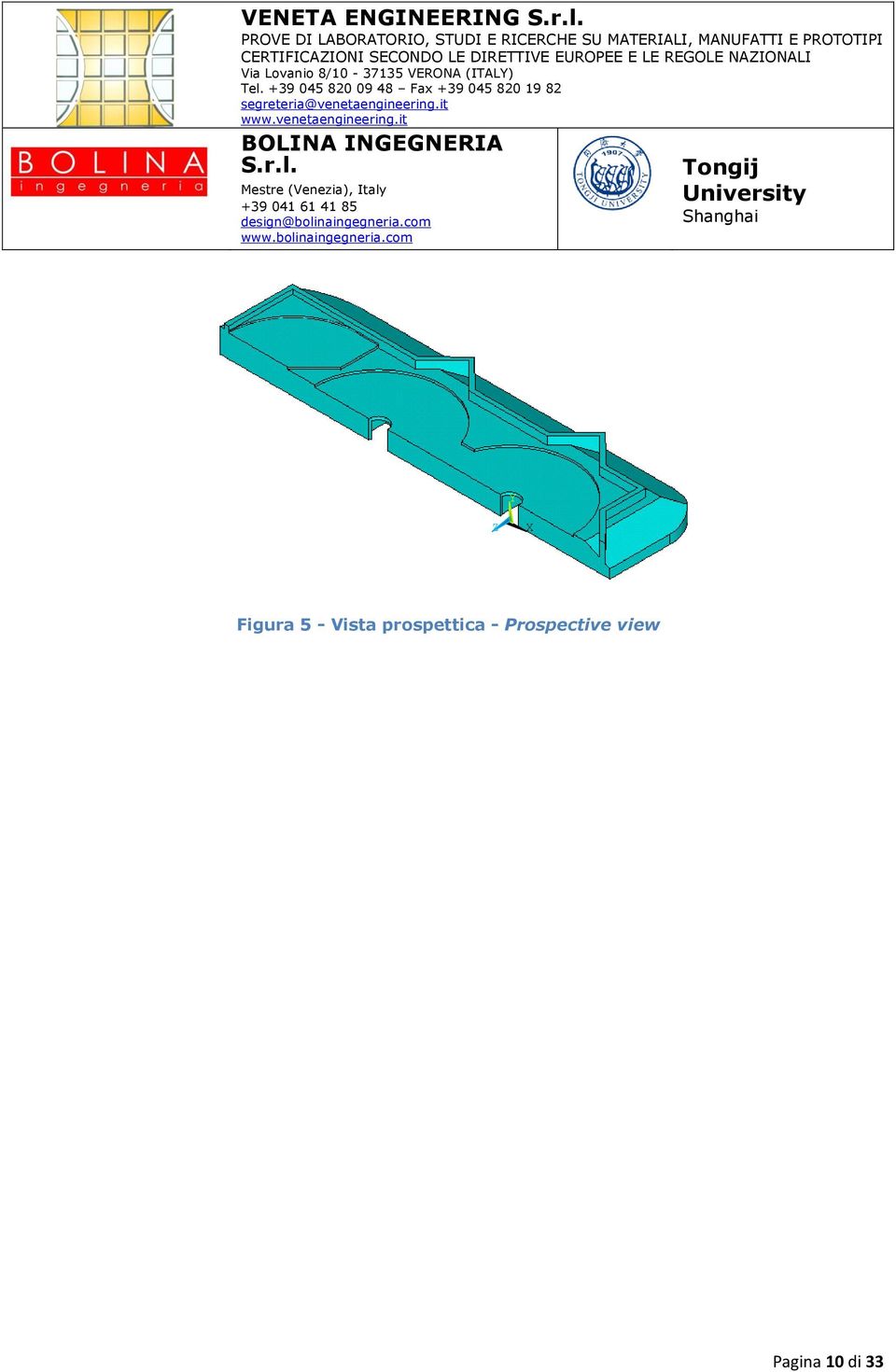 Z X Figura 5 - Vista prospettica -