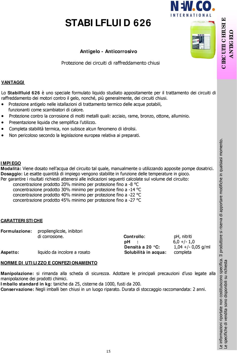 Protezione antigelo nelle istallazioni di trattamento termico delle acque potabili, funzionanti come scambiatori di calore.