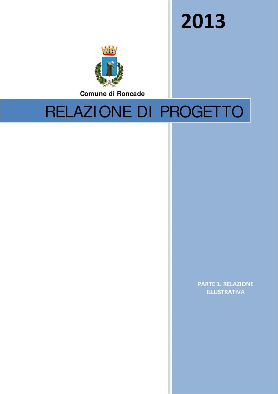 DI PROGETTO PARTE