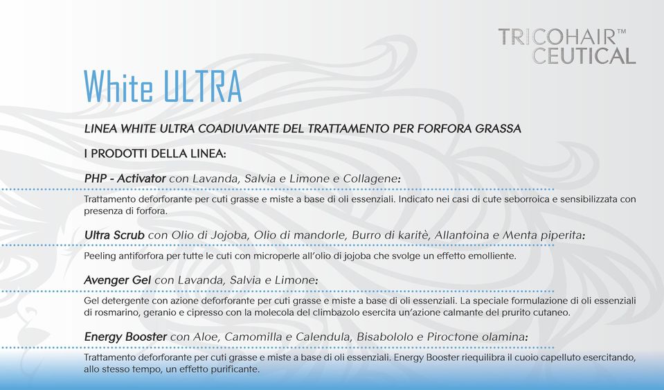 Ultra Scrub con Olio di Jojoba, Olio di mandorle, Burro di karitè, Allantoina e Menta piperita: Peeling antiforfora per tutte le cuti con microperle all olio di jojoba che svolge un effetto