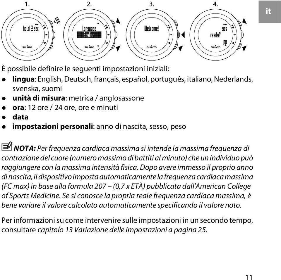 battiti al minuto) che un individuo può raggiungere con la massima intensità fisica.