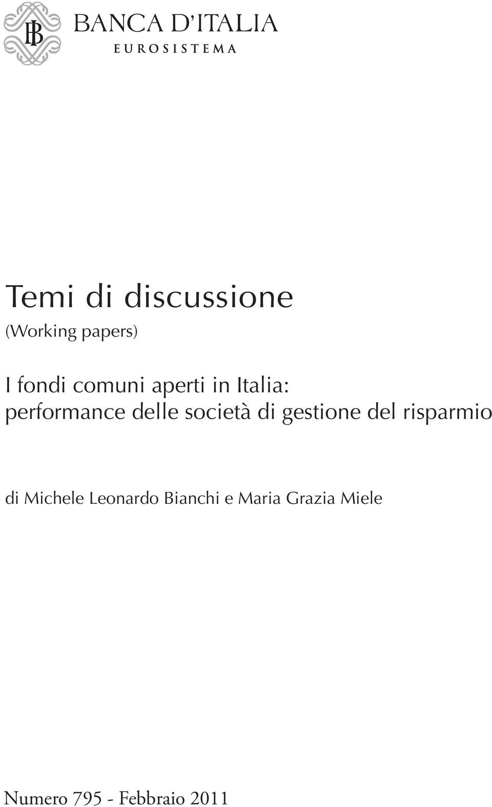 società di gestione del risparmio di Michele