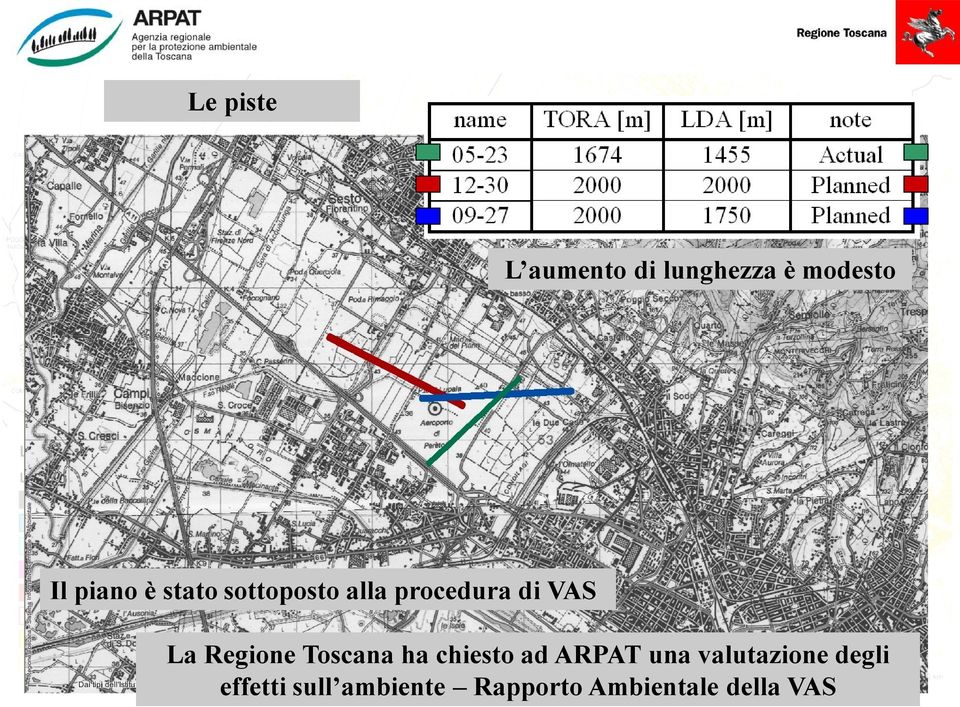 Toscana ha chiesto ad ARPAT una valutazione degli