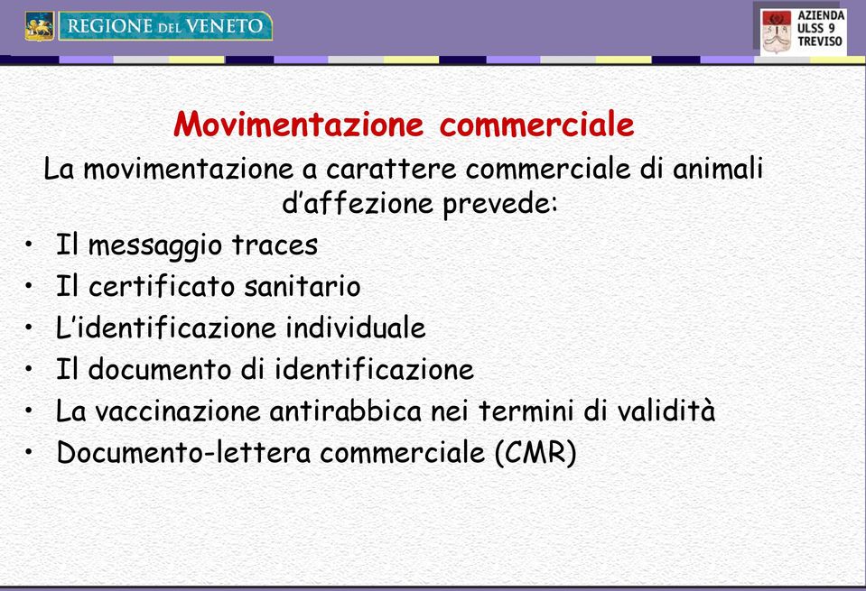 L identificazione individuale Il documento di identificazione La