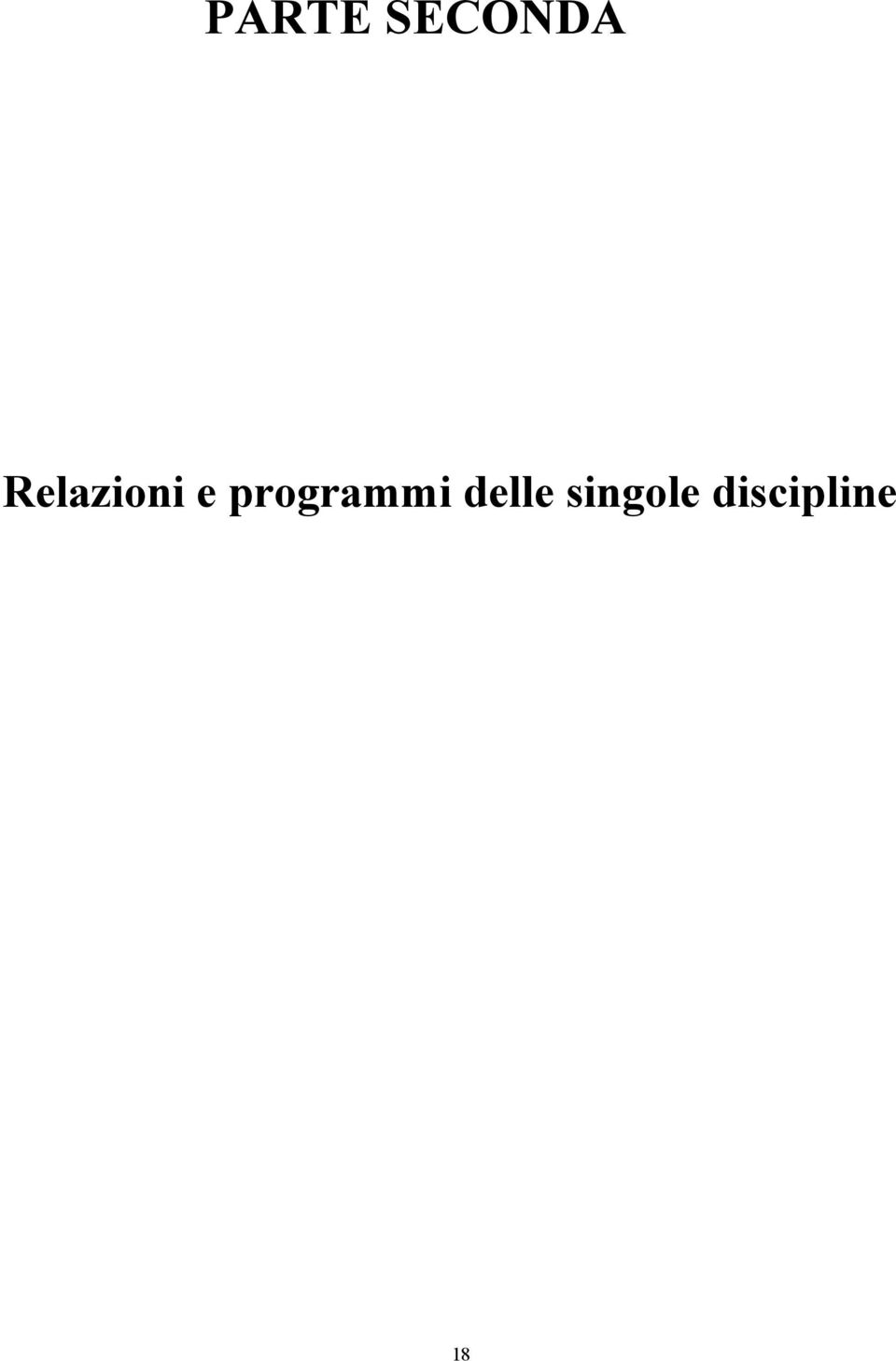 programmi delle