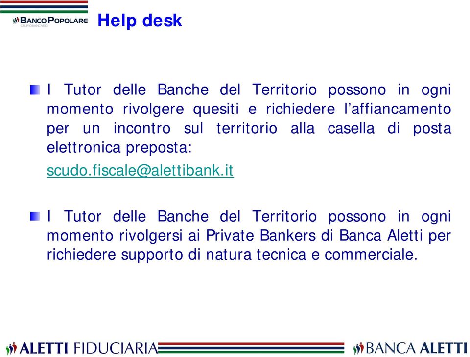 preposta: scudo.fiscale@alettibank.