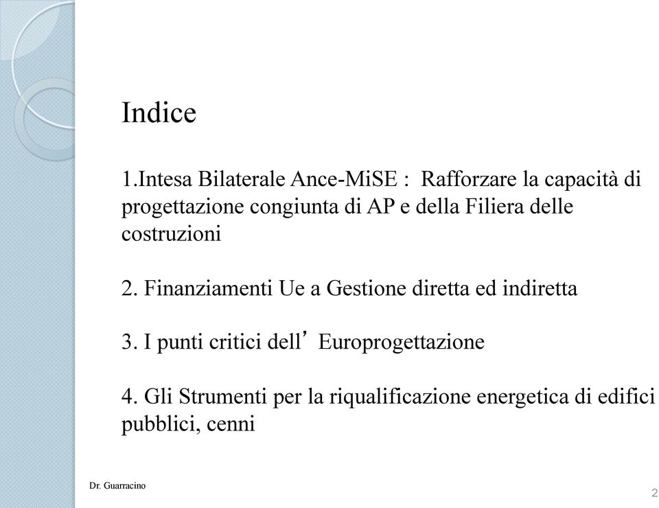 di AP e della Filiera delle costruzioni 2.