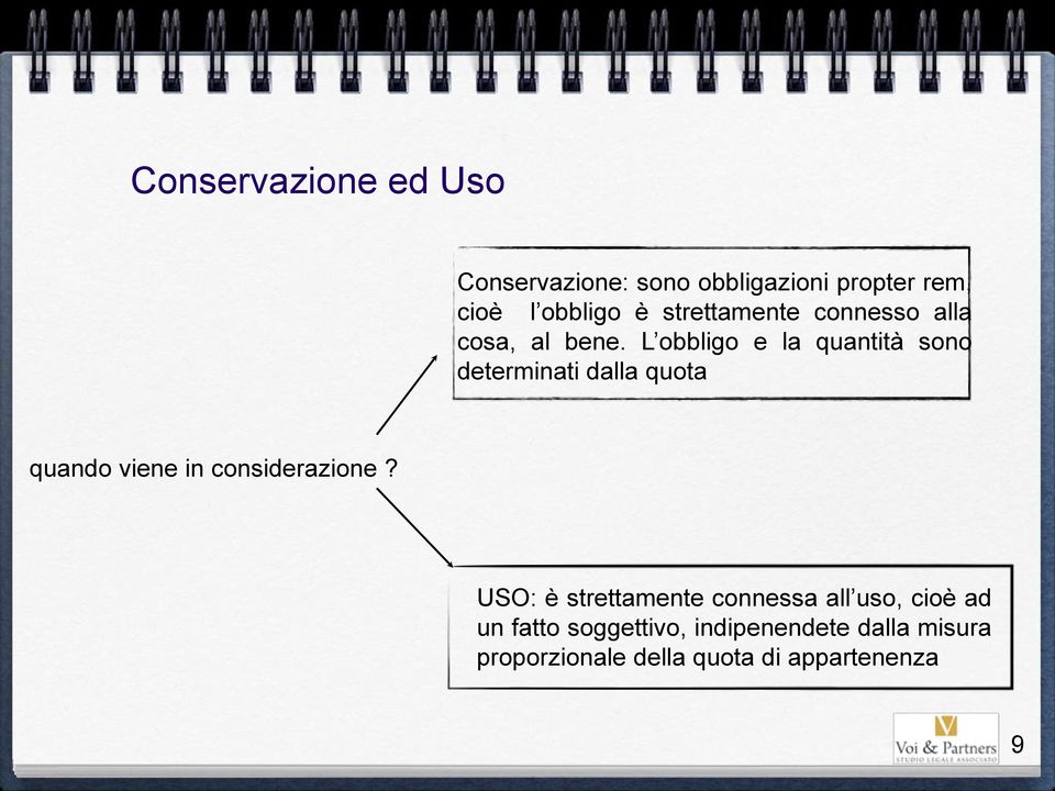 L obbligo e la quantità sono determinati dalla quota quando viene in considerazione?