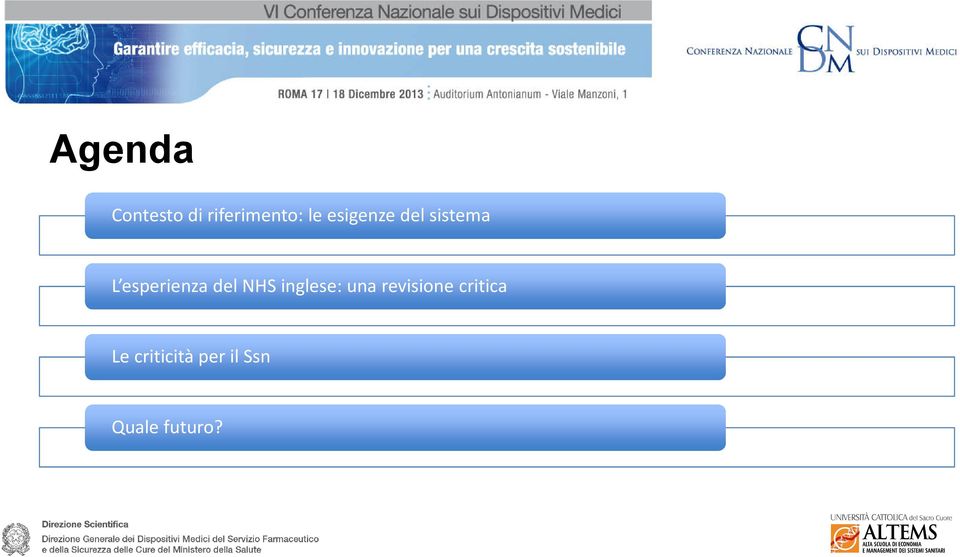 del NHS inglese: una revisione