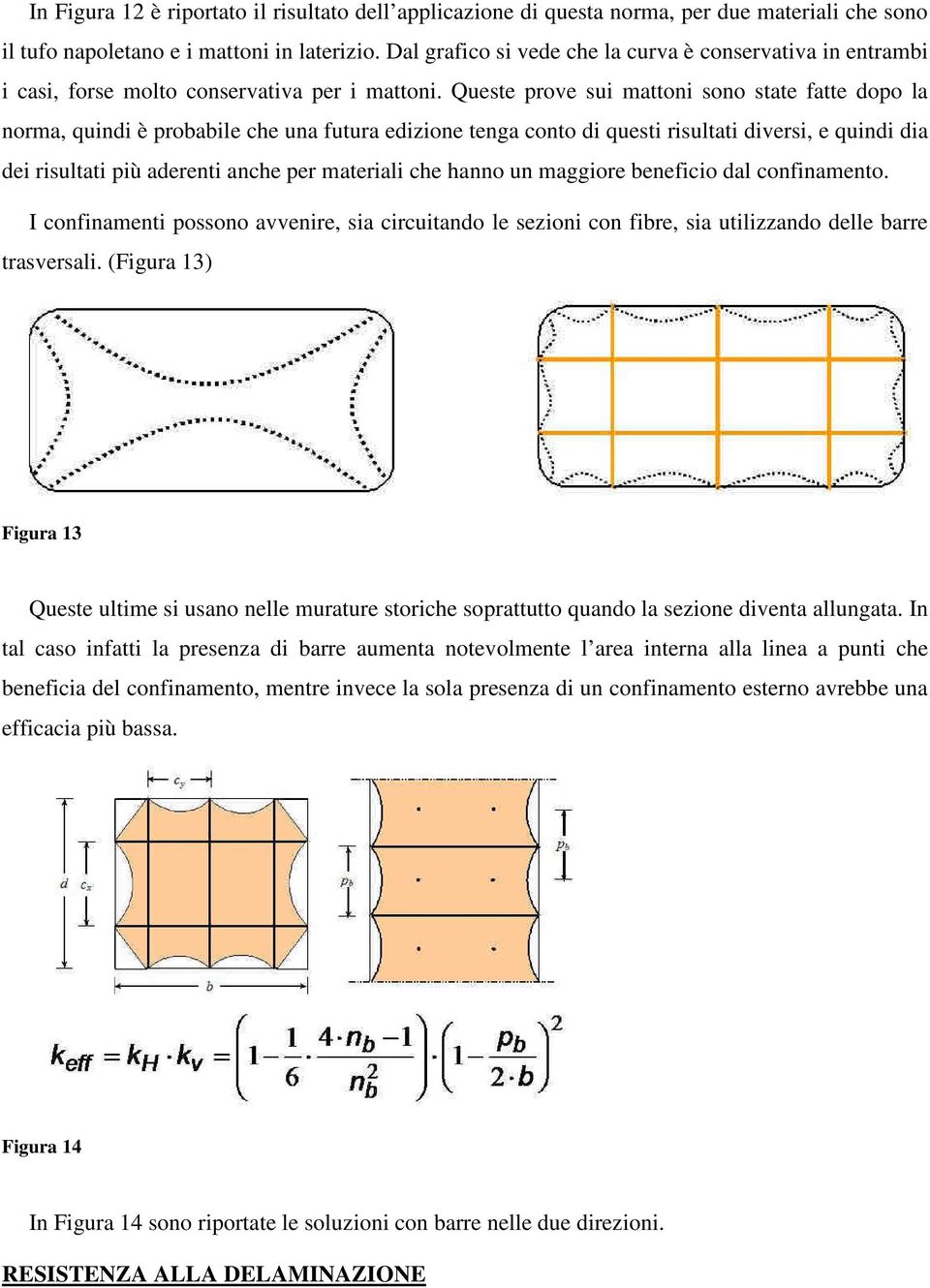 Queste prove sui mattoni sono state fatte dopo la norma, quindi è probabile che una futura edizione tenga conto di questi risultati diversi, e quindi dia dei risultati più aderenti anche per