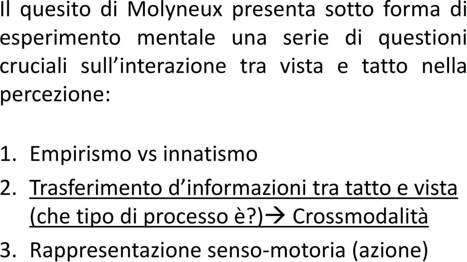 Empirismo vs innatismo 2.