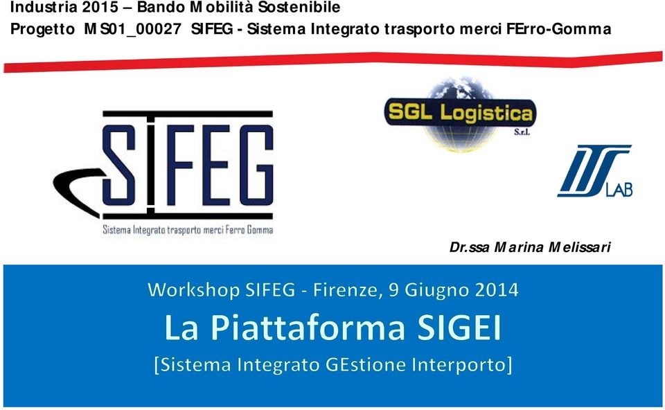 SIFEG - Sistema Integrato
