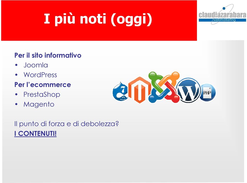 ecommerce PrestaShop Magento Il