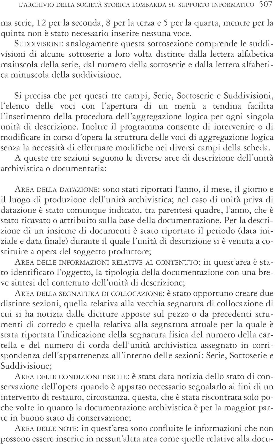 lettera alfabetica minuscola della suddivisione.