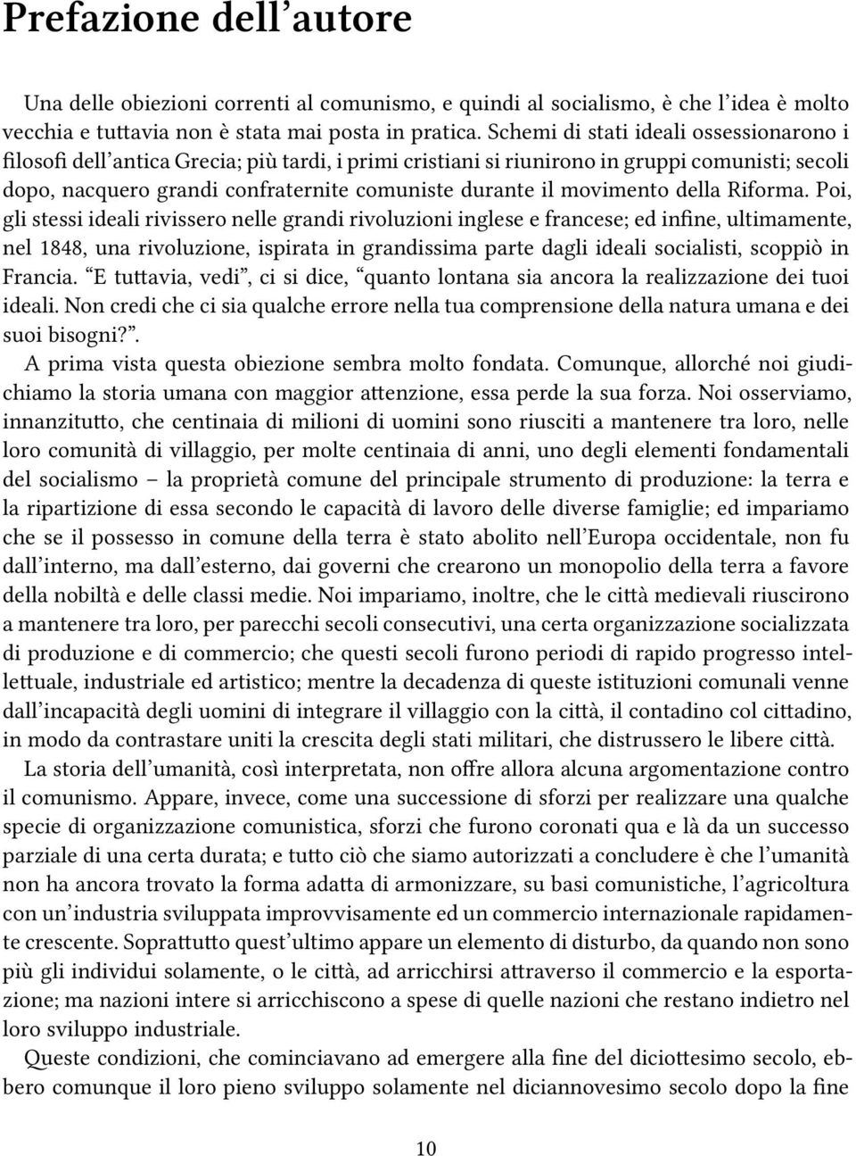 movimento della Riforma.