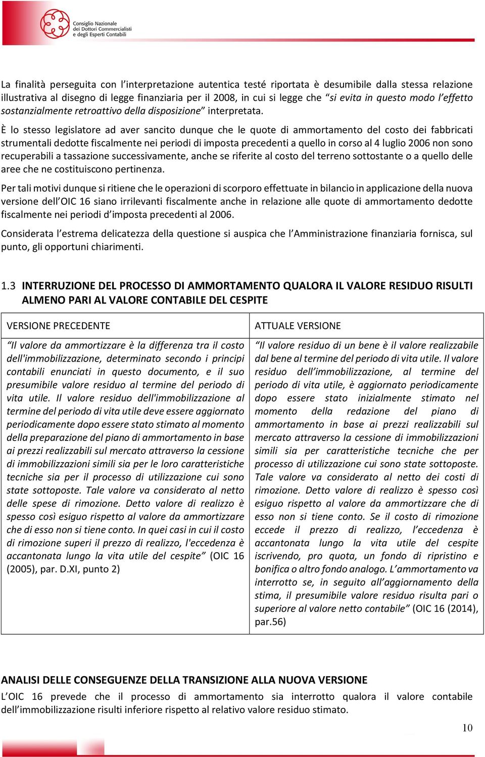 È lo stesso legislatore ad aver sancito dunque che le quote di ammortamento del costo dei fabbricati strumentali dedotte fiscalmente nei periodi di imposta precedenti a quello in corso al 4 luglio