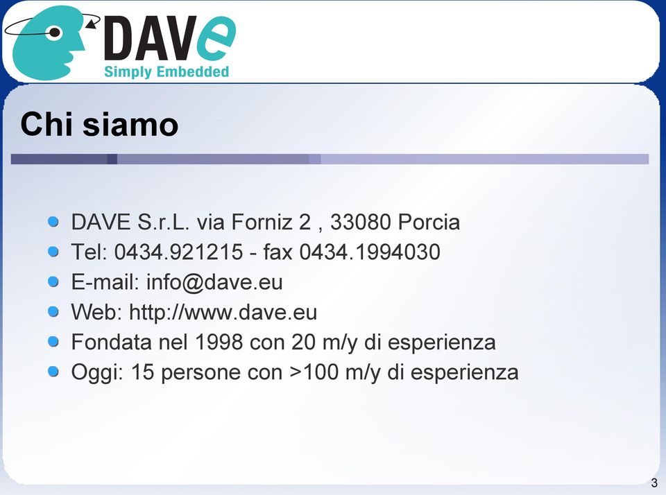 1994030 E-mail: info@dave.