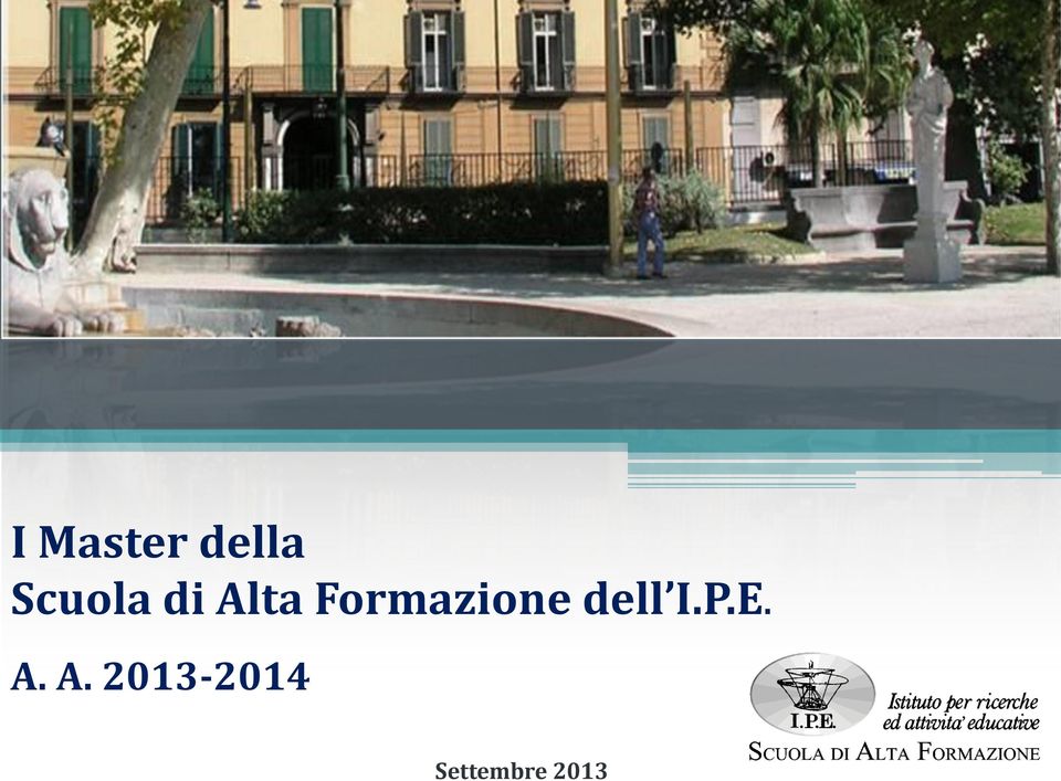 Formazione dell I.P.