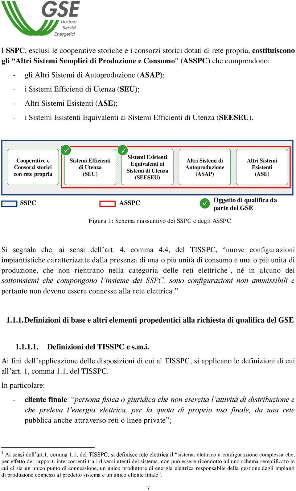 Cooperative e Consorzi storici con rete propria.. Sistemi Efficienti di Utenza (SEU).