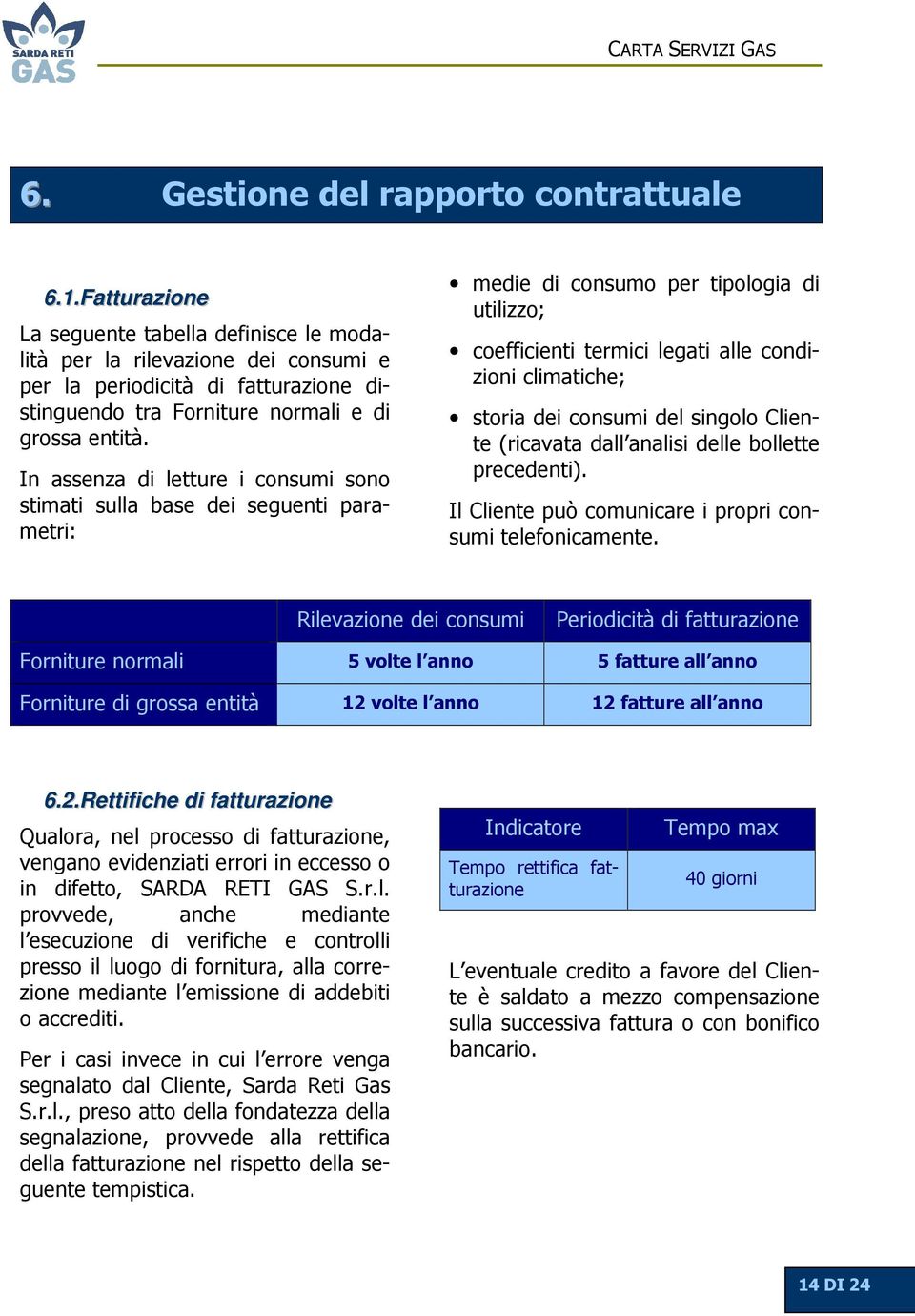 In assenza di letture i consumi sono stimati sulla base dei seguenti parametri: medie di consumo per tipologia di utilizzo; coefficienti termici legati alle condizioni climatiche; storia dei consumi