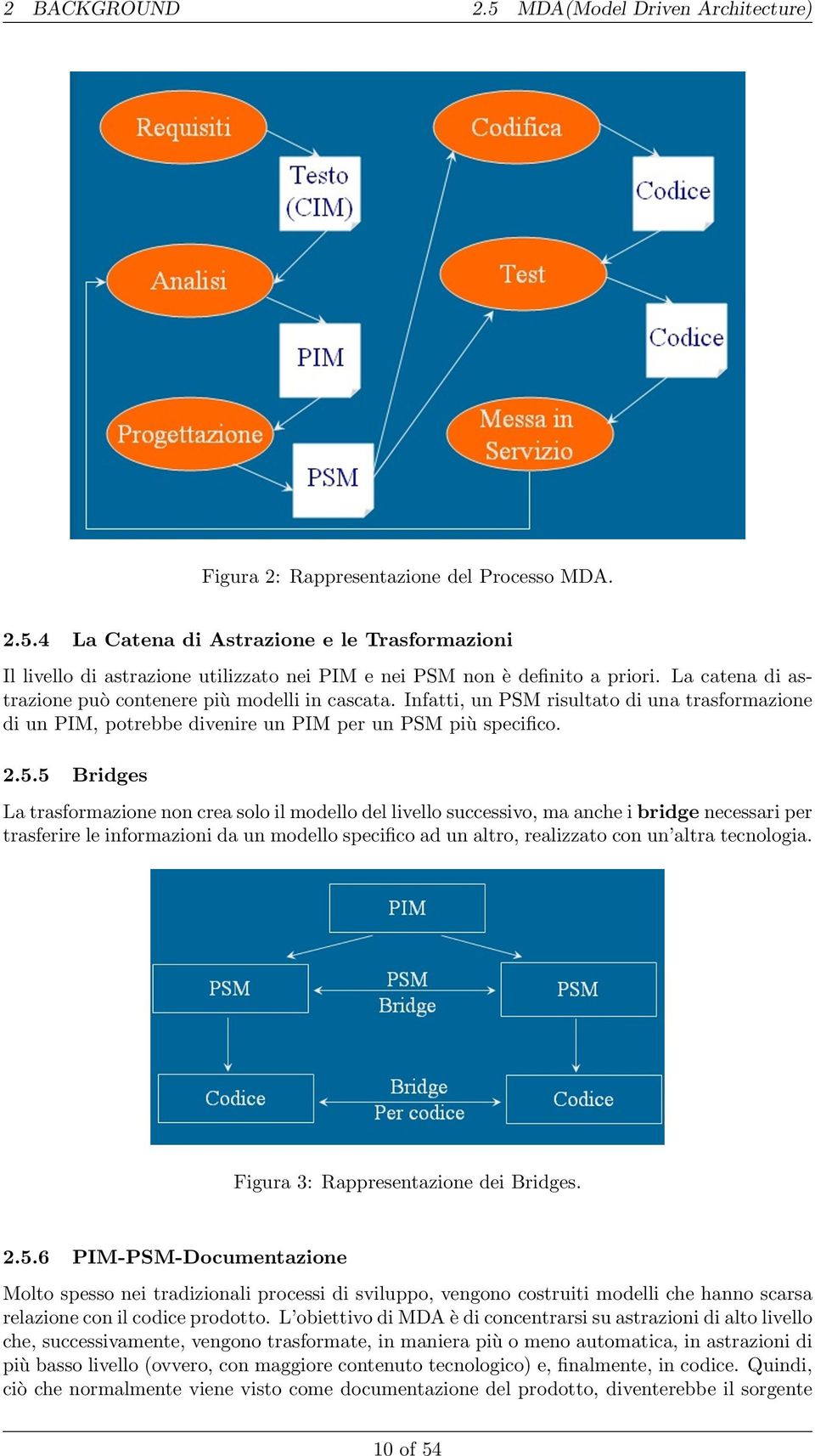 5 Bridges La trasformazione non crea solo il modello del livello successivo, ma anche i bridge necessari per trasferire le informazioni da un modello specifico ad un altro, realizzato con un altra