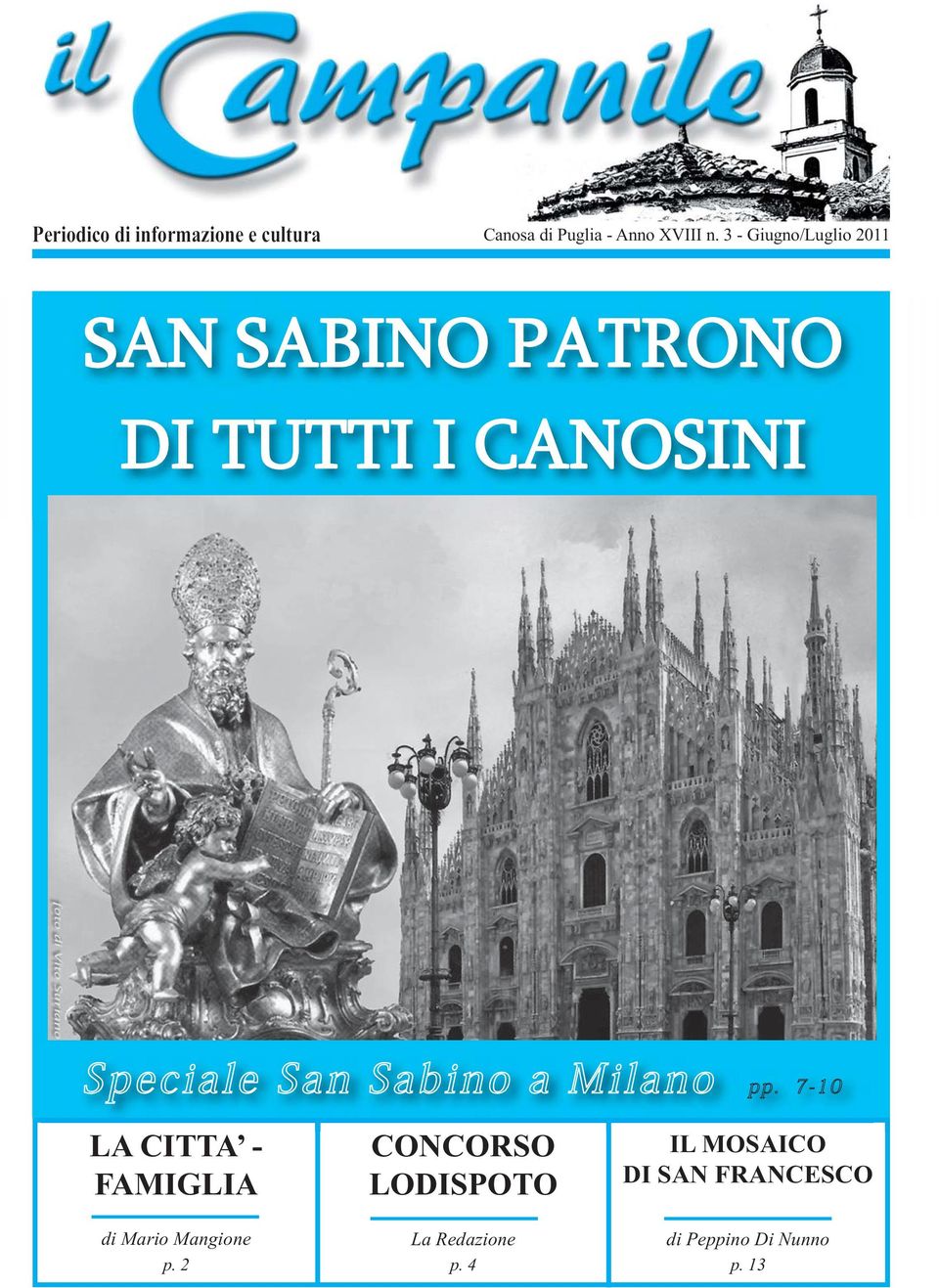 CITTA - FAMIGLIA CONCORSO LODISPOTO IL MOSAICO DI SAN FRANCESCO