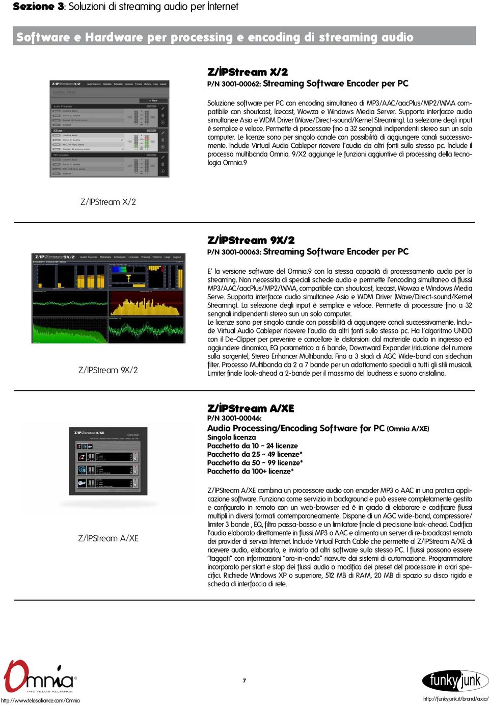 Supporta interfacce audio simultanee Asio e WDM Driver (Wave/Direct-sound/Kernel Streaming). La selezione degli input è semplice e veloce.