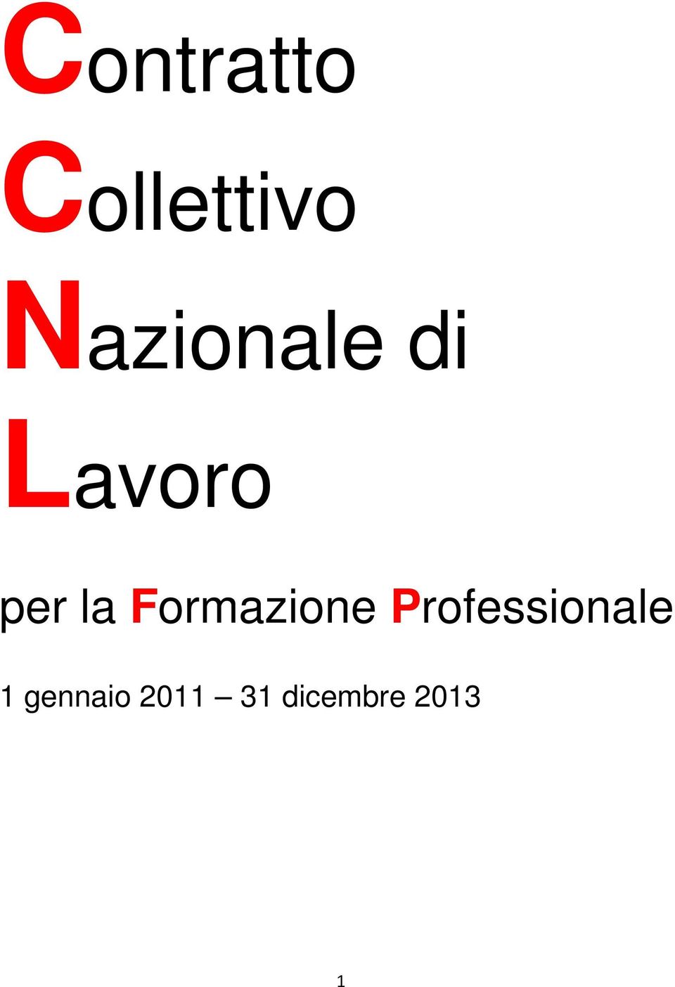 Formazione Professionale 1