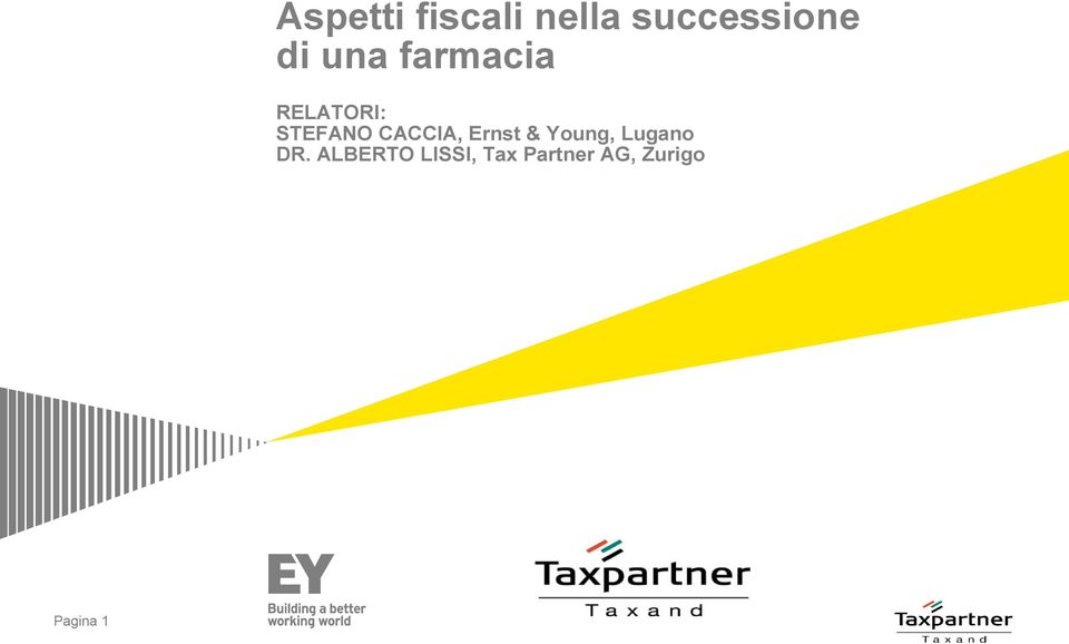 CACCIA, Ernst & Young, Lugano DR.