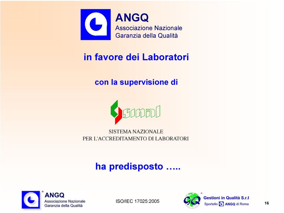 dei Laboratori con la supervisione