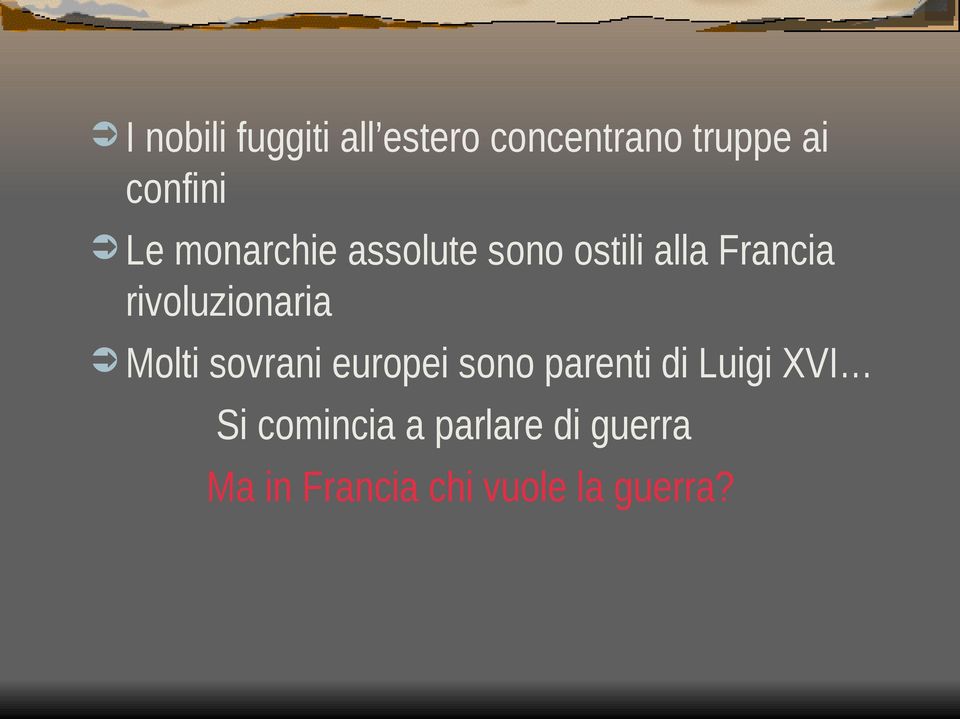 rivoluzionaria Molti sovrani europei sono parenti di Luigi