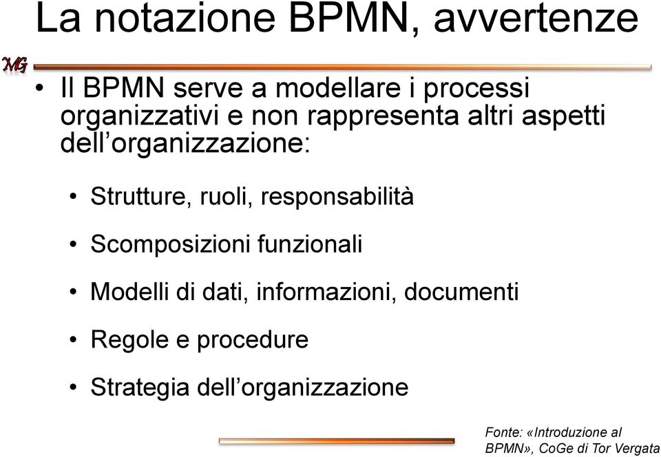 Strutture, ruoli, responsabilità Scomposizioni funzionali Modelli di