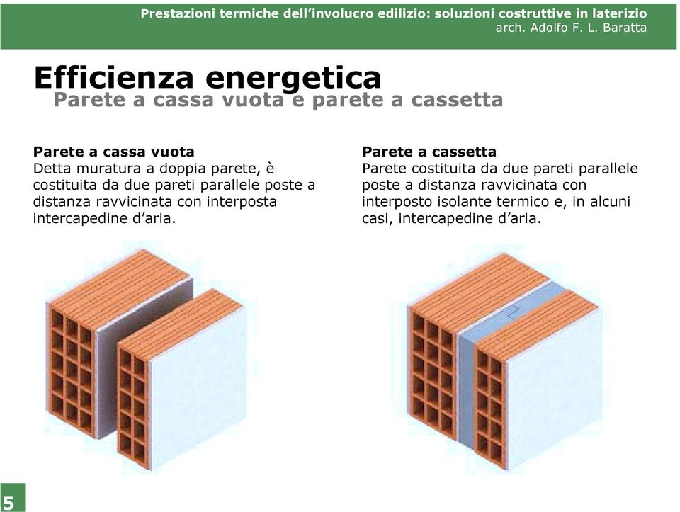 intercapedine d aria.