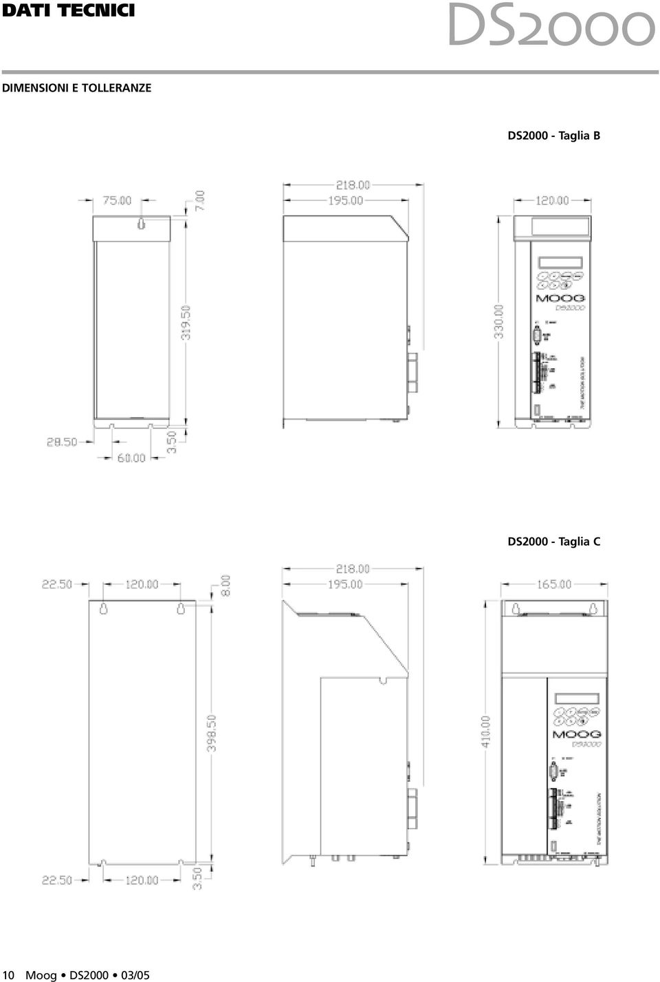 Taglia B DS2000 -