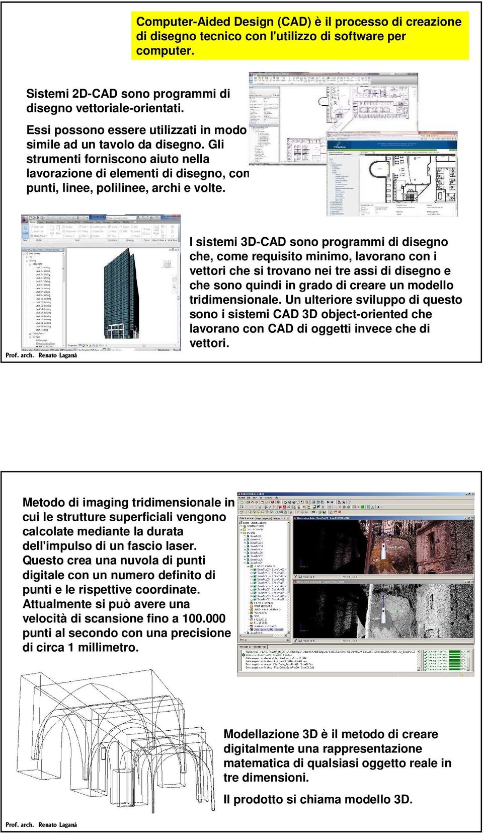 I sistemi 3D-CAD sono programmi di disegno che, come requisito minimo, lavorano con i vettori che si trovano nei tre assi di disegno e che sono quindi in grado di creare un modello tridimensionale.