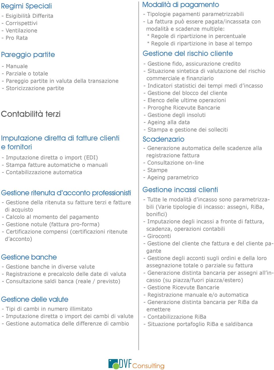 ritenuta d acconto professionisti - Gestione della ritenuta su fatture terzi e fatture di acquisto - Calcolo al momento del pagamento - Gestione notule (fattura pro-forma) - Certificazione compensi