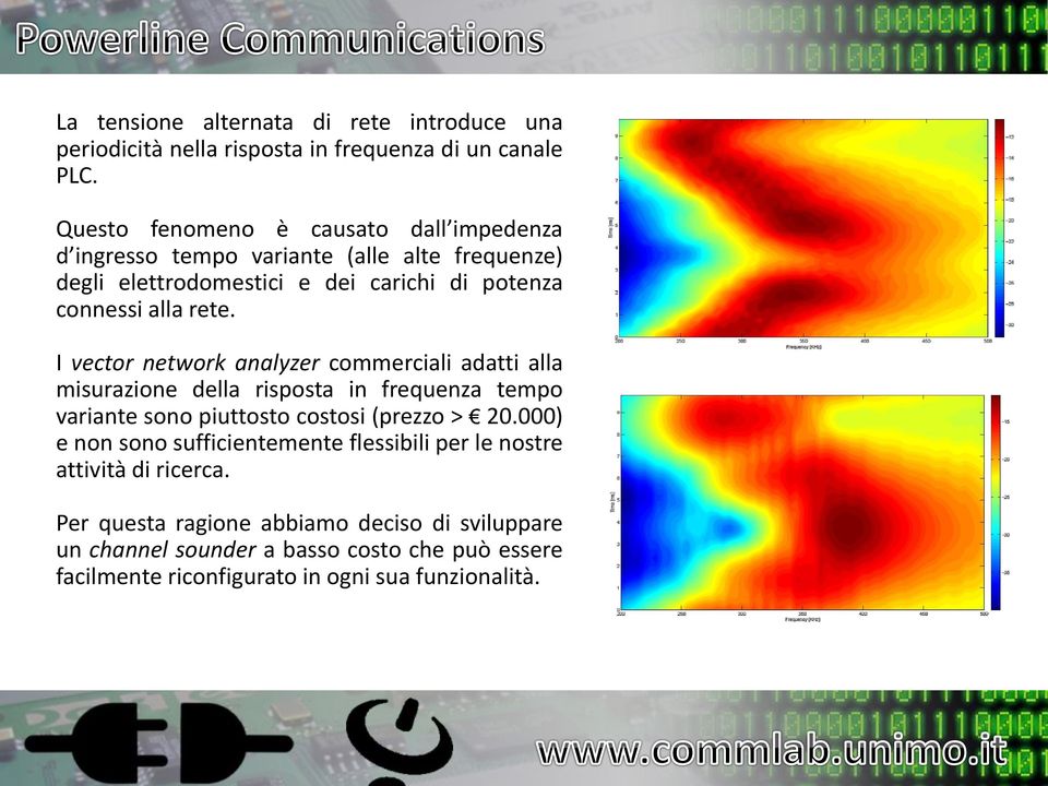 I vector network analyzer commerciali adatti alla misurazione della risposta in frequenza tempo variante sono piuttosto costosi (prezzo > 20.