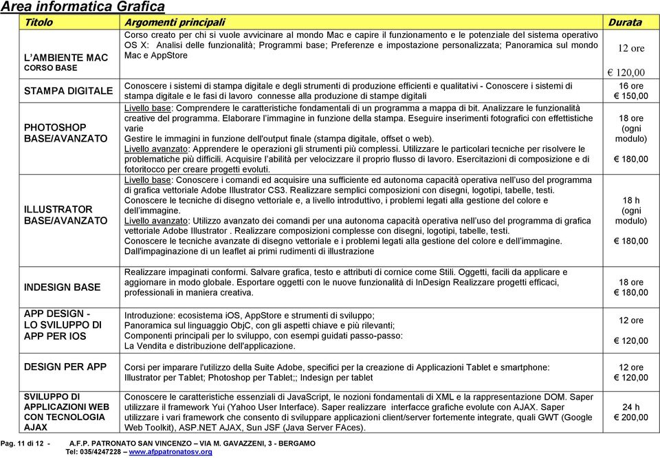 digitale e degli strumenti di produzione efficienti e qualitativi - Conoscere i sistemi di stampa digitale e le fasi di lavoro connesse alla produzione di stampe digitali Livello base: Comprendere le