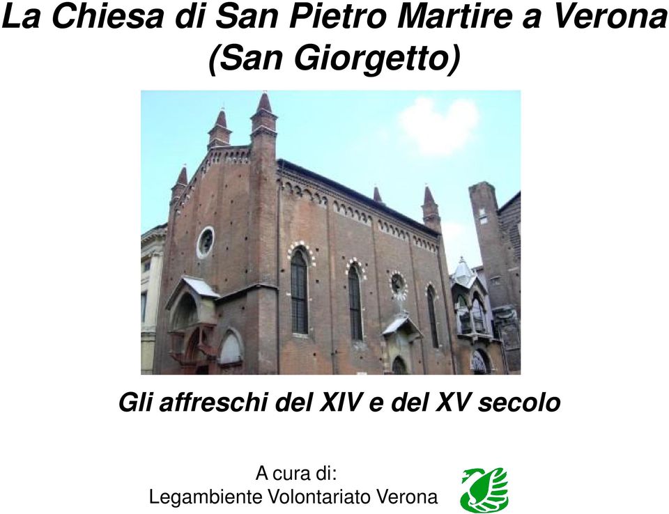 affreschi del XIV e del XV secolo