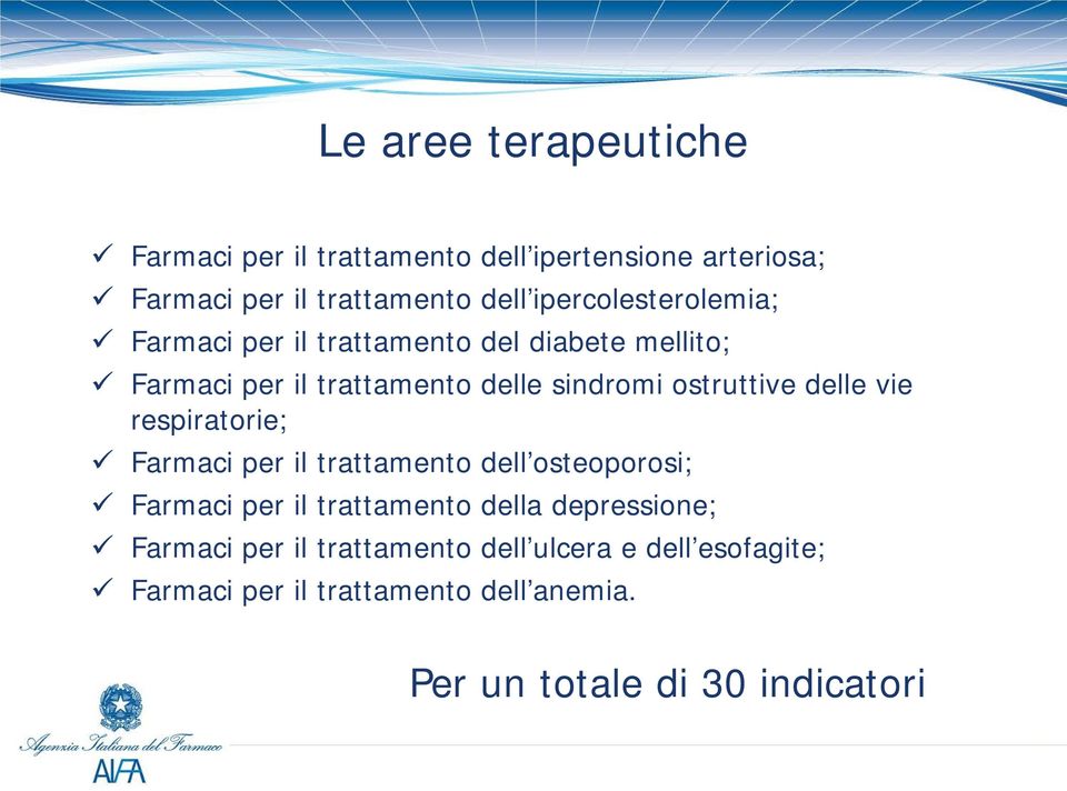 ostruttive delle vie respiratorie; Farmaci per il trattamento dell osteoporosi; Farmaci per il trattamento della