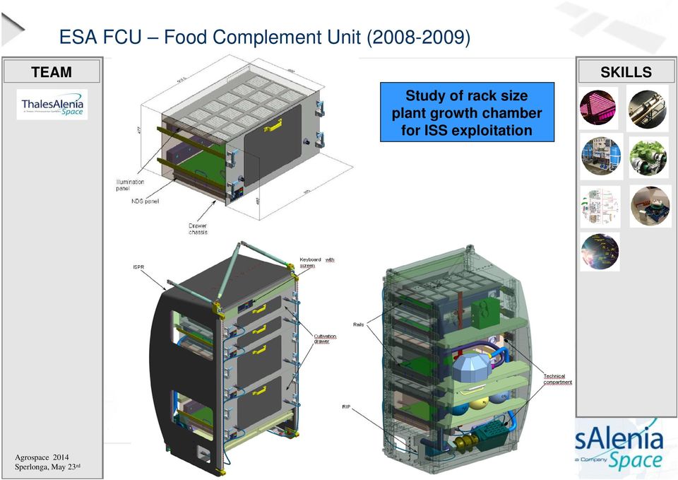 plant growth chamber for ISS