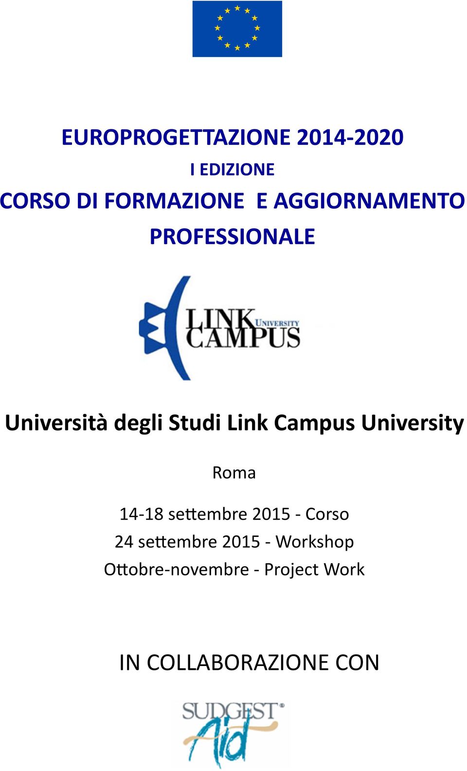 Campus University Roma 14-18 se embre 2015 - Corso 24 se