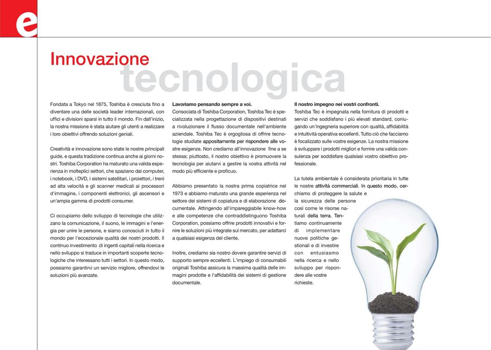 Creatività e innovazione sono state le nostre principali guide, e questa tradizione continua anche ai giorni nostri.