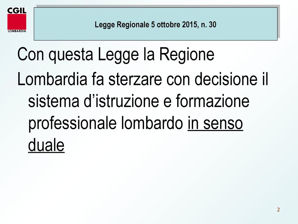 decisione il sistema d istruzione