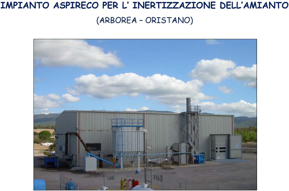 INERTIZZAZIONE